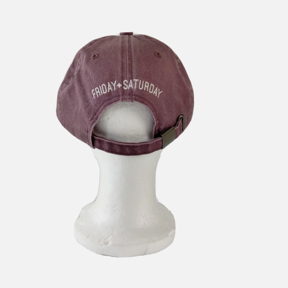 NEW Port Authority Weekend FridaySaturday Embroidered Purple Baseball Hat - Picture 3 of 3